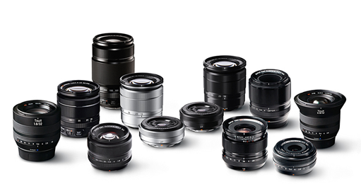 Fujinon X series lenses