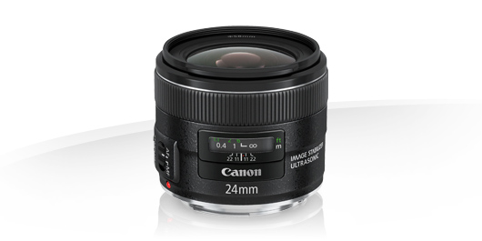 24 mm lens for canon