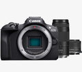 Canon EOS R100 Mirrorless Camera + RF-S 18-45mm F4.5-6.3 IS STM Lens + RF 75-300mm F4-5.6 Lens
