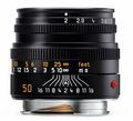 Leica SUMMICRON-M 50 f/2, black anodized finish