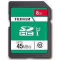 Fujifilm 8GB SDHC Memory Card UHS-I 45MBs class 10