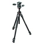 Manfrotto 290 Dual Aluminium 3-Section Tripod Kit with 804 3-Way Head