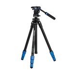 Benro Slim Video Tripod Alu 4 Sec + S2CSH Video Head