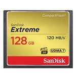 Sandisk Extreme 128GB CompactFlash (CF) 120MB/s Card