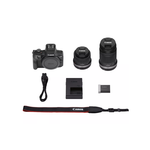 Canon EOS R100 + RF-S 18-45mm F4.5-6.3 IS STM + RF-S 55-210mm IS STM