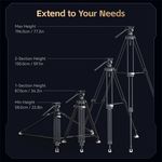 SmallRig FreeBlazer Counterbalance Carbon Fiber Video Tripod Kit AD-Pro8