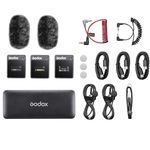 Godox MoveLink II M2 Compact Digital Wireless Microphone System (Black)