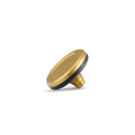 Leica Soft Release Button, Brass, Blasted Finish