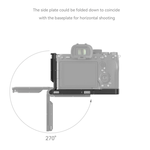 Smallrig Foldable L-Shape Mount Plate for Sony Alpha 7 V / Alpha 7R V / Alpha 7 IV / Alpha 7S III