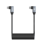 SmallRig USB-C (Angled) to USB-C (Angled) Coiled Data Cable