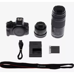 Canon EOS R100 Mirrorless Camera + RF-S 18-45mm F4.5-6.3 IS STM Lens + RF 75-300mm F4-5.6 Lens