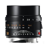 Leica APO-SUMMICRON-M 50 f/2 ASPH., black anodized finish