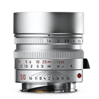Leica SUMMILUX-M 50mm f/1.4 ASPH., silver chrome finish
