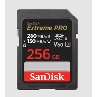 SanDisk 256GB Extreme PRO UHS-II SDHC