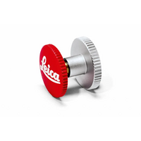 Leica Soft Release Button, 8mm, Red