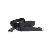 Leica Carrying Strap, Fabric, Leather, Black