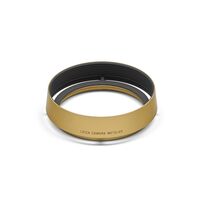 Leica Lens Hood, Round, Brass, Blasted Finish