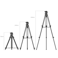 SmallRig Lightweight Video Carbon Fiber Tripod Kit AD-50