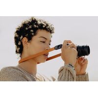 Peak Design Form Leather Camera Strap Neck (Amber)