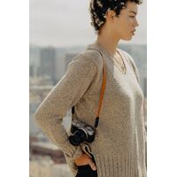 Peak Design Form Leather Camera Strap Neck (Amber)