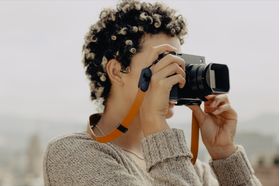 Peak Design Form Leather Camera Strap Short (Amber)