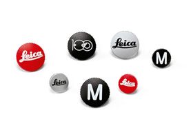 Leica Soft Release Button, 12mm, Red