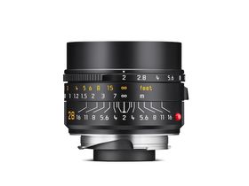 Leica SUMMICRON-M 28mm f/2 ASPH., black anodized finish