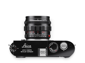 Leica Soft Release Button, Brass, silver chrome, 100 YEARS OF LEICA