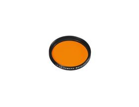 Leica E49 Filter Orange, black