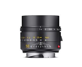 Leica SUMMILUX-M 50mm f/1.4 ASPH., black anodized finish