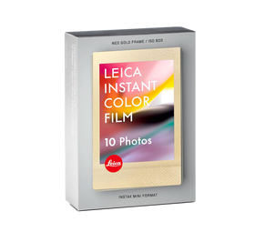 Leica SOFORT color film pack (mini), neo gold