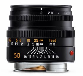 Leica SUMMICRON-M 50 f/2, black anodized finish