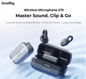 SmallRig S70 Ultra-Thin Invisible Wireless Microphone