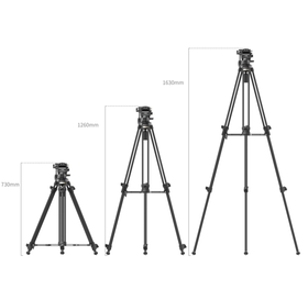 SmallRig Lightweight Video Carbon Fiber Tripod Kit AD-50