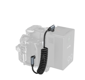 SmallRig USB-C (Angled) to USB-C (Angled) Coiled Data Cable