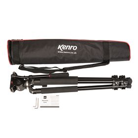 Kenro Standard Video Tripod Kit (Aluminium)