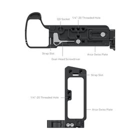 SmallRig Dedicated L Bracket for FUJIFILM GFX100 II