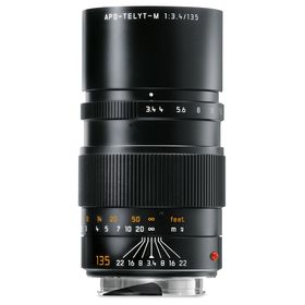 Leica APO-TELYT-M 135 f/3.4, black anodized finish