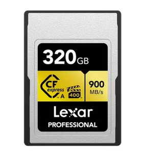Lexar® Professional CFexpress Type A Card GOLD Series 320GB