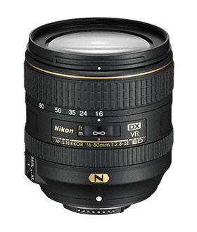 Nikon AF-S 16-80mm f/2.8-4E ED VR DX