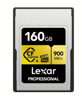 Lexar® Professional CFexpress Type A Card GOLD Series 160GB