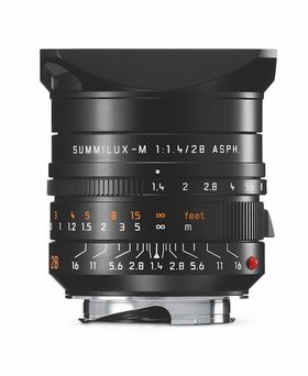 Leica SUMMILUX-M 28 f/1.4 ASPH., black anodized finish