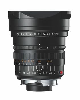 Leica SUMMILUX-M 21 f/1.4 ASPH., black anodized finish