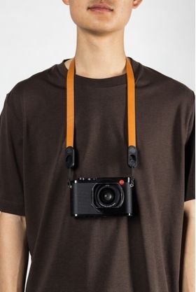 Peak Design Form Leather Camera Strap Neck (Amber)
