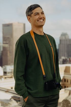Peak Design Form Leather Camera Strap Long (Amber)