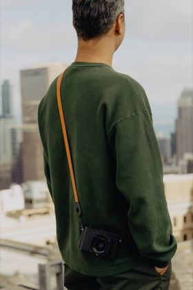Peak Design Form Leather Camera Strap Long (Amber)