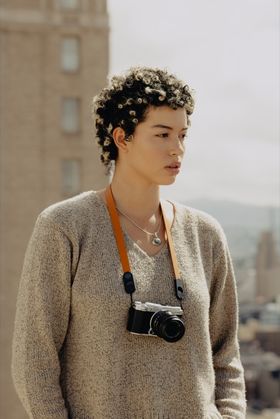 Peak Design Form Leather Camera Strap Neck (Amber)