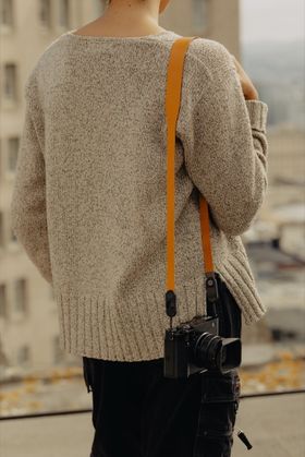 Peak Design Form Leather Camera Strap Standard (Amber)