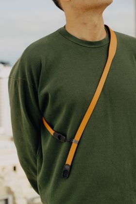 Peak Design Form Leather Camera Strap Long (Amber)