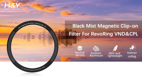 H&Y RevoRing ProMist Magnetic Clip-on Filter For 67mm-82mm RevoRing